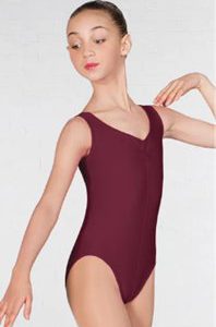 Burgundy Leotard